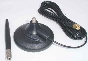Antena auto magnetica, pentru amplificarea semnalului GSM,DCS,UMTS(3G), 4G, castig 0-2dBi, FME mama