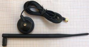 Antena auto magnetica, pentru amplificarea semnalului 700-960/1710-2170/2, 5-2, 7 Ghz, 5db, 3m cablu, SMA tata