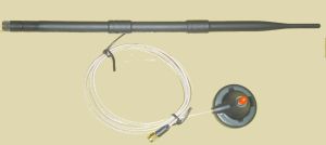Antena cu baza magnetica WiFi, 2,4GHz, castig 9dBi