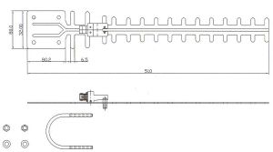 Antena Yagi stantata WiFi, 2,4GHz, castig 13dBi