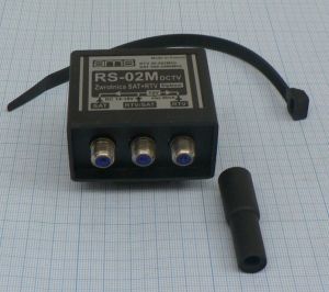 Diplexer de semnal TV/SAT, 1 IN - 2 OUT, banda TV 47-862 MHz si SAT 950-2250 MHz