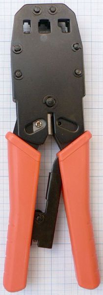 Cleste taiere, dezizolare fire si sertizare conectori 8P8C/RJ45, 6P6C/RJ12, 6P4C/RJ11, 4P4C, 4P2C.
