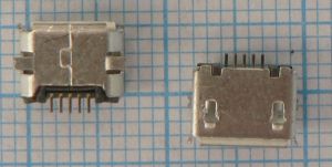 Mufa micro USB,mama, 5 pini  pe placa