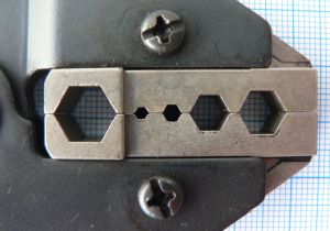 Cleste sertizare RG-58/59/6, cu clichet, 1,6/2,5/5,3/6,5/8,2mm