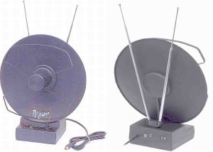 Antena supercolor TV, FIF-UIF, pentru canalele 6-60, castig 31dBi, amplificator si sursa inclusa
