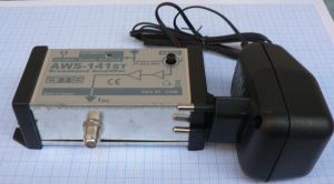 Amplificator de semnal TV CATV 1*IN-1*OUT, in banda TV 47-862, castig 20dB