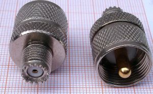 Adaptor/reductie UHF tata - mini UHF mama