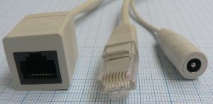 Adaptor pasiv POE,  UTP - DC