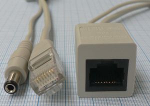 Adaptor pasiv POE,  UTP - DC