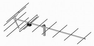 Antena TV profesionala, FIF, pentru canalele. 6-12, castig 9.3dBi