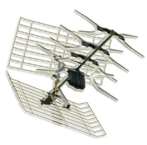 Antena TV de exterior, UIF, pentru canalele 21-68, castig 8dbi