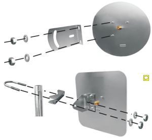 Antena pentru amplificare de semnal UMTS/3G,1900-2100Mhz , castig 17dBi