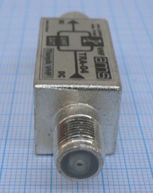 Atenuator reglabil de semnal TV, 1*IN-1*OUT, in banda TV 47-2250 MHz, 4-17 dB, DC pass